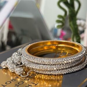 Gorgeous sparkly bangles